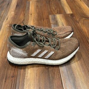 Adidas Olive and Chestnut Running Shoes